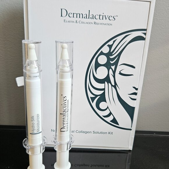 DERMALACTIVES ADVANCED NON-SURGICAL SOLUTION KIT-REDUCES WRINKLES & LINES-SEALED
